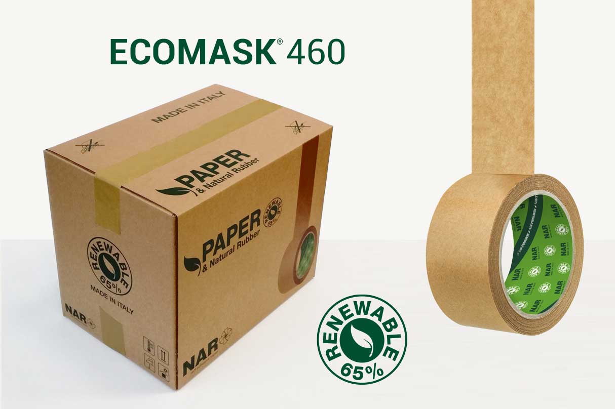 ECOMASK® 460 – L’ORIGINALE NASTRO CARTA PER L’IMBALLAGGIO